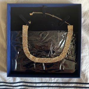 Swarovski Gold Sparly Choker